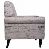 Lnestol Alexandra House Living Beige 77 x 89 x 75 cm Betrk #3