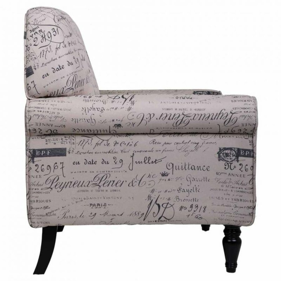 Lnestol Alexandra House Living Beige 77 x 89 x 75 cm Betrk #3