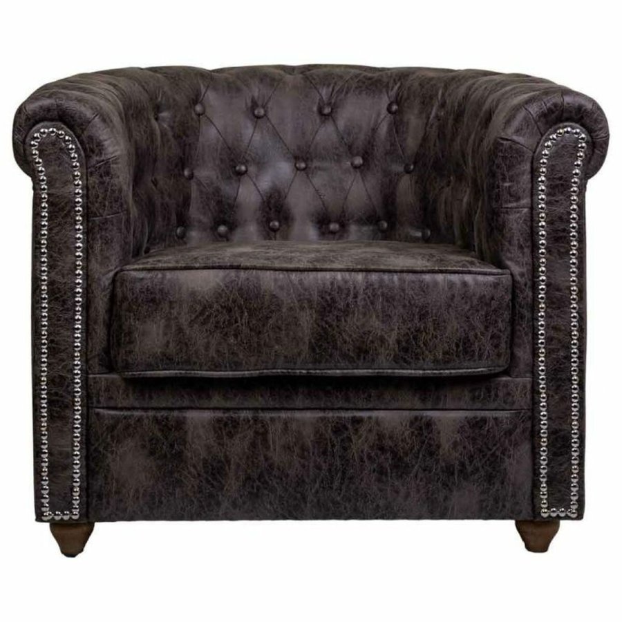 Lnestol Alexandra House Living Brun 80 x 72 x 80 cm Betrk #5