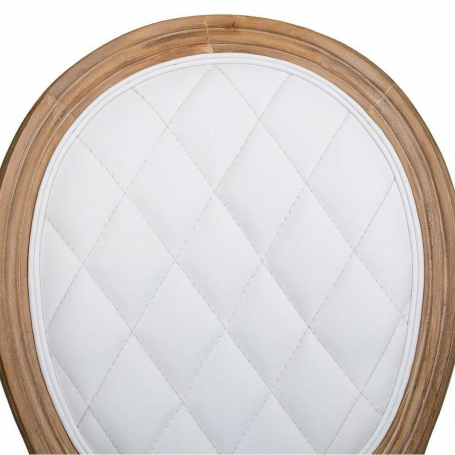 Spisebordsstol Alexandra House Living Hvid 46 x 96 x 48 cm #7