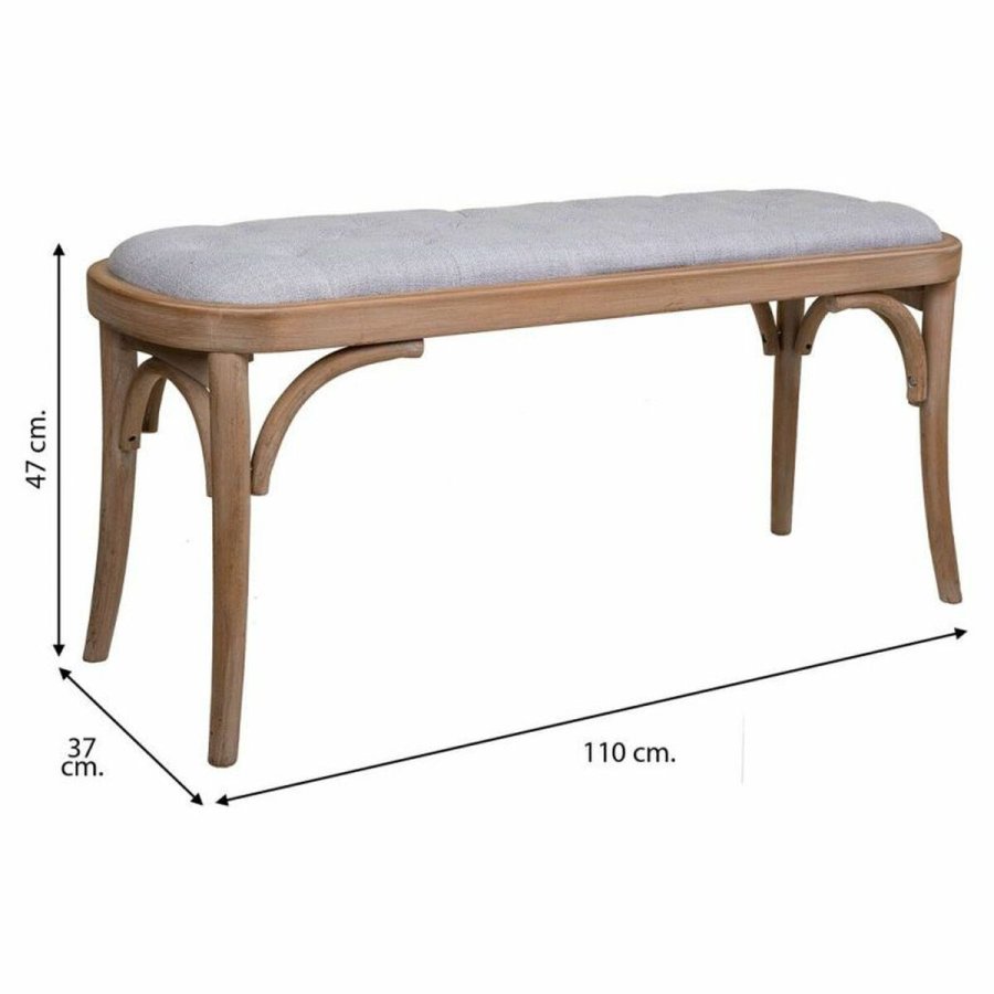 Stol Alexandra House Living Gr Gummitr 37 x 47 x 110 cm #31