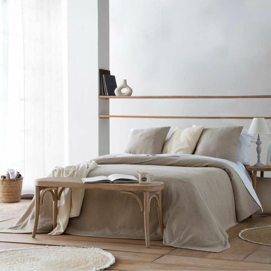 Stol Alexandra House Living Brun Spanskrr Gummitr 37 x 47 x 110 cm #13