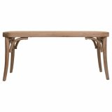 Stol Alexandra House Living Brun Spanskrr Gummitr 37 x 47 x 110 cm #25