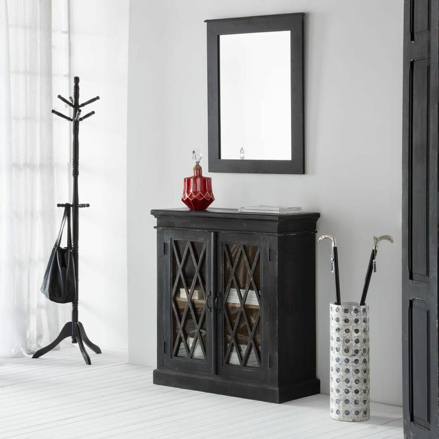 Vgspejl Alexandra House Living Sort 3 x 90 x 70 cm Rektangulr #7