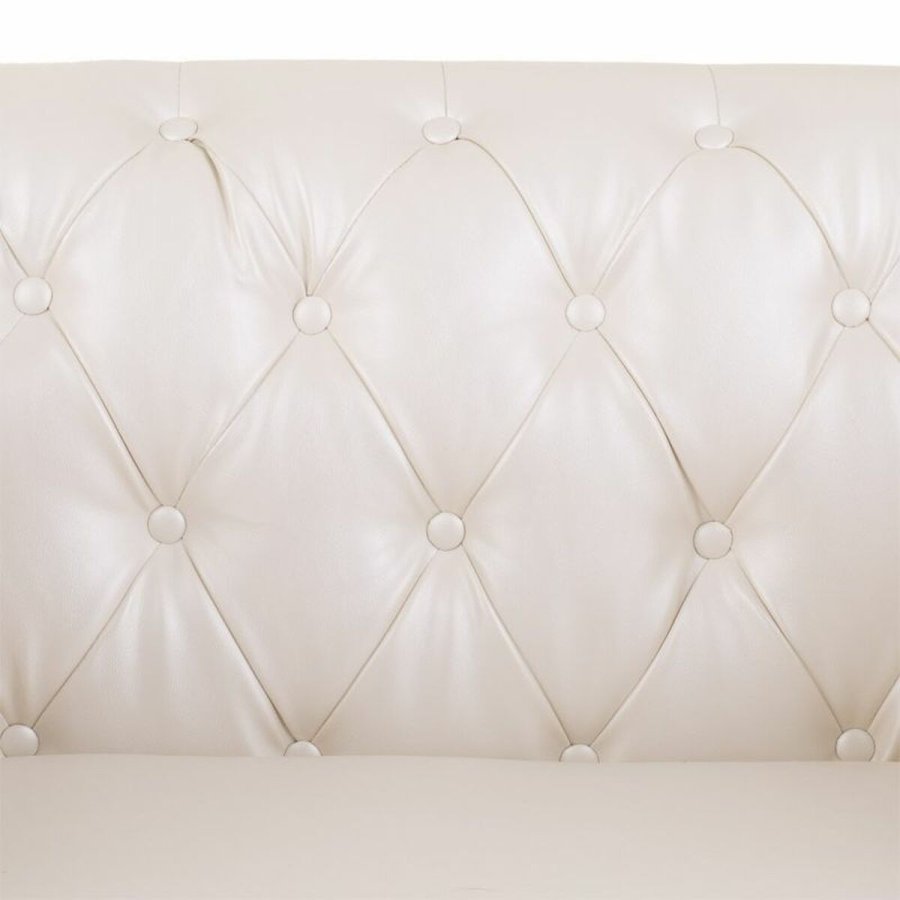 Lnestol Alexandra House Living Hvid 72 x 75 x 104 cm Betrk #6