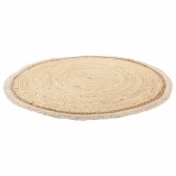 Tppe Alexandra House Living Brun Naturlig fiber 78 x 78 cm Cirkulr #1