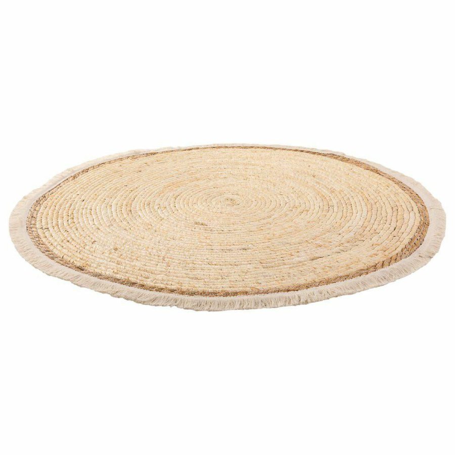 Tppe Alexandra House Living Brun Naturlig fiber 78 x 78 cm Cirkulr #1