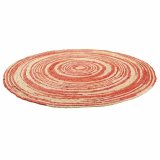 Tppe Alexandra House Living Brun Naturlig fiber 120 x 120 cm Cirkulr #13