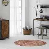 Tppe Alexandra House Living Brun Naturlig fiber 120 x 120 cm Cirkulr #19