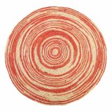 Tppe Alexandra House Living Brun Naturlig fiber 120 x 120 cm Cirkulr #1