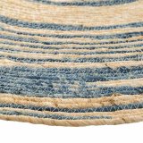 Tppe Alexandra House Living Brun Naturlig fiber 120 x 120 cm Cirkulr #25