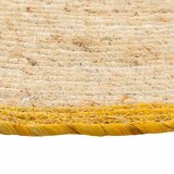 Tppe Alexandra House Living Brun Naturlig fiber 120 x 120 cm Cirkulr #25