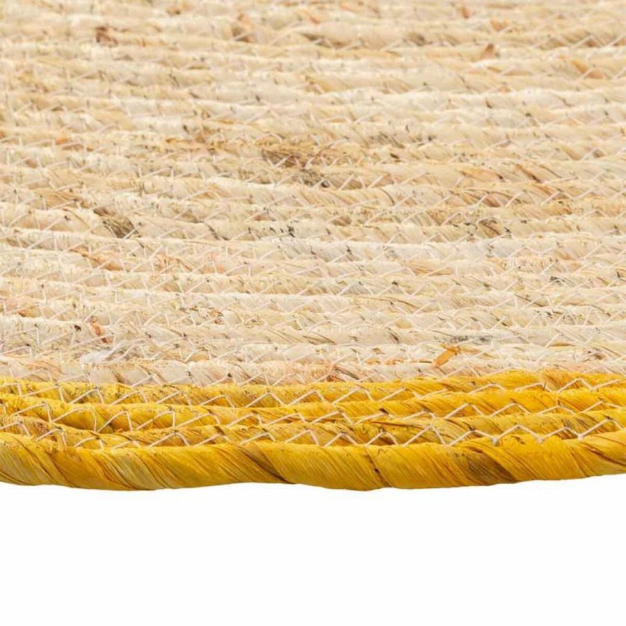 Tppe Alexandra House Living Brun Naturlig fiber 120 x 120 cm Cirkulr #25