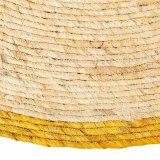 Tppe Alexandra House Living Brun Naturlig fiber 120 x 120 cm Cirkulr #31