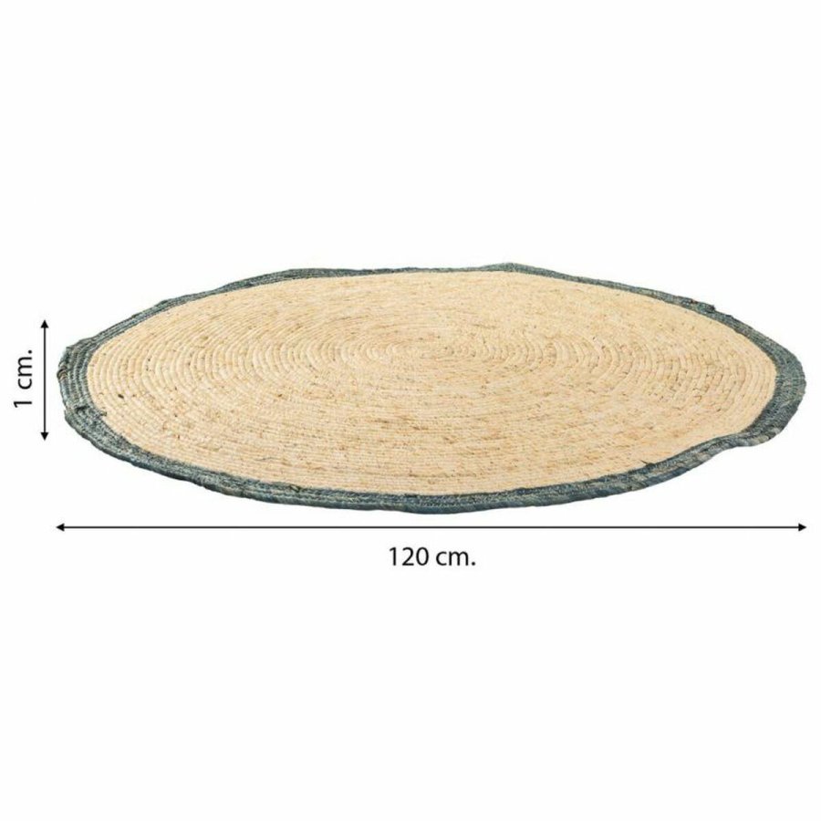 Tppe Alexandra House Living Brun Naturlig fiber 120 x 120 cm Cirkulr #19