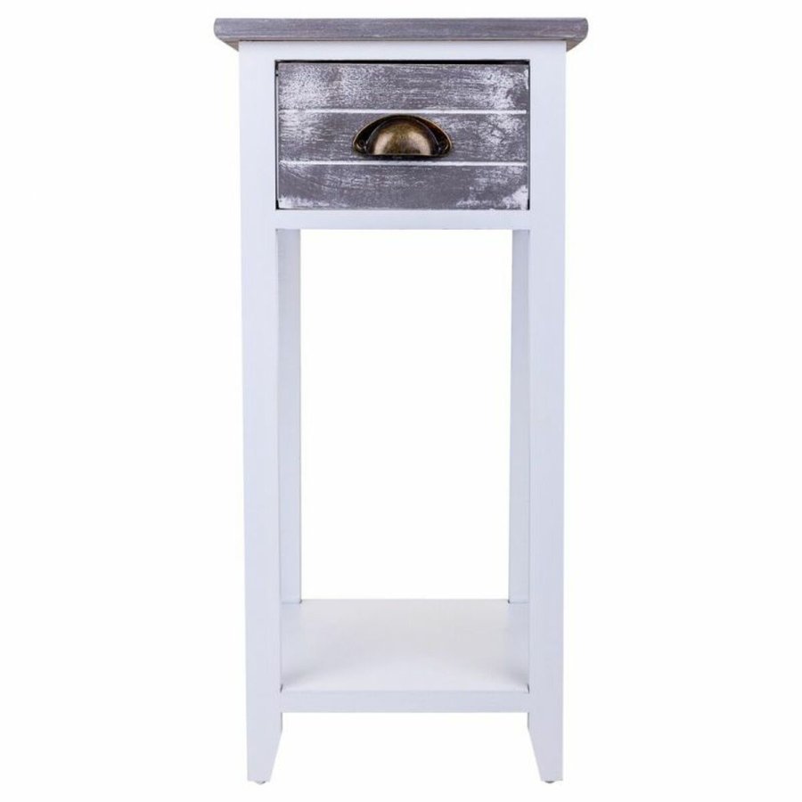 Natbord Alexandra House Living Hvid 30 x 63 x 30 cm #13