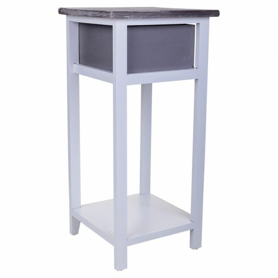 Natbord Alexandra House Living Hvid 30 x 63 x 30 cm #25