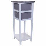 Natbord Alexandra House Living Hvid 30 x 73 x 30 cm #25