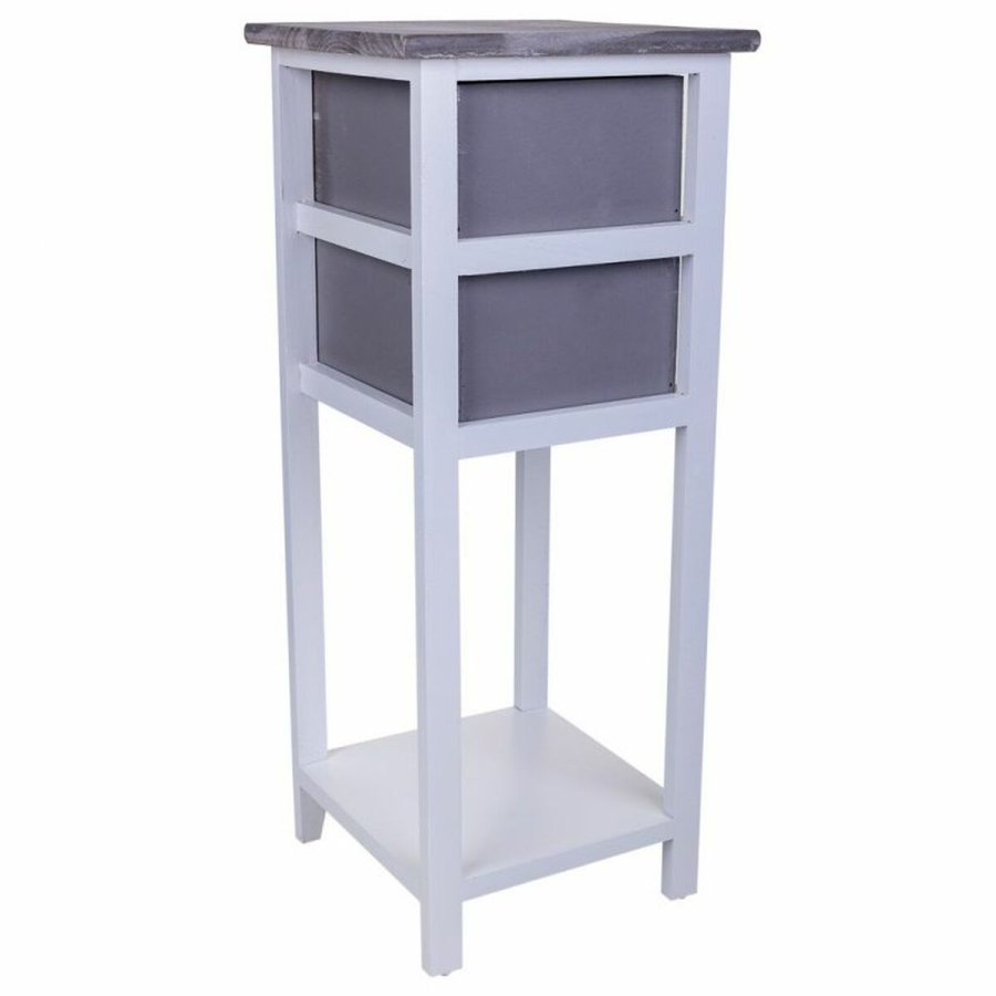 Natbord Alexandra House Living Hvid 30 x 73 x 30 cm #25