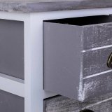 Natbord Alexandra House Living Hvid 30 x 73 x 30 cm #31