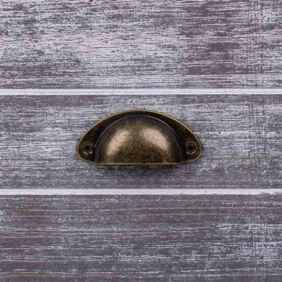 Natbord Alexandra House Living Hvid 28 x 45 x 38 cm #37