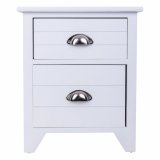 Natbord Alexandra House Living Hvid 28 x 45 x 38 cm #13