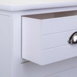 Natbord Alexandra House Living Hvid 28 x 45 x 38 cm #31