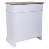 Skostativ Alexandra House Living Hvid 28 x 58 x 50 cm 1 skuffe #25