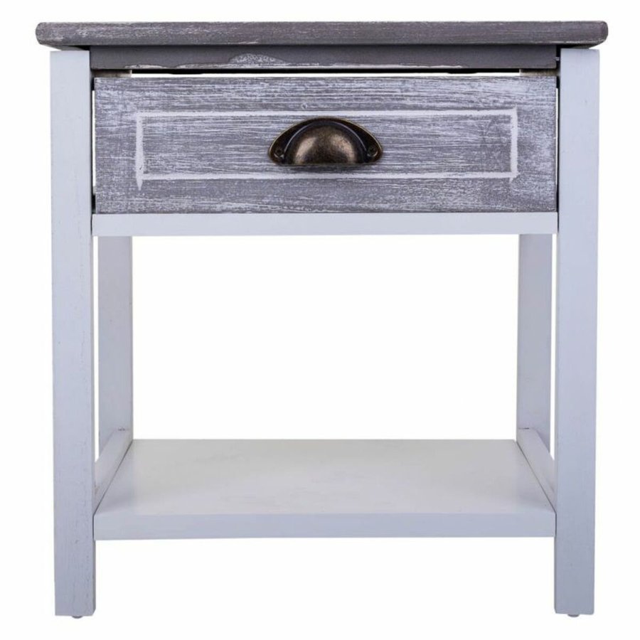 Natbord Alexandra House Living Hvid 29 x 42 x 40 cm #13