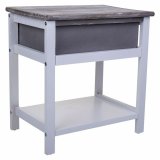 Natbord Alexandra House Living Hvid 29 x 42 x 40 cm #31