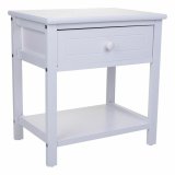 Natbord Alexandra House Living Hvid 29 x 42 x 40 cm #1