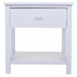 Natbord Alexandra House Living Hvid 29 x 42 x 40 cm #13