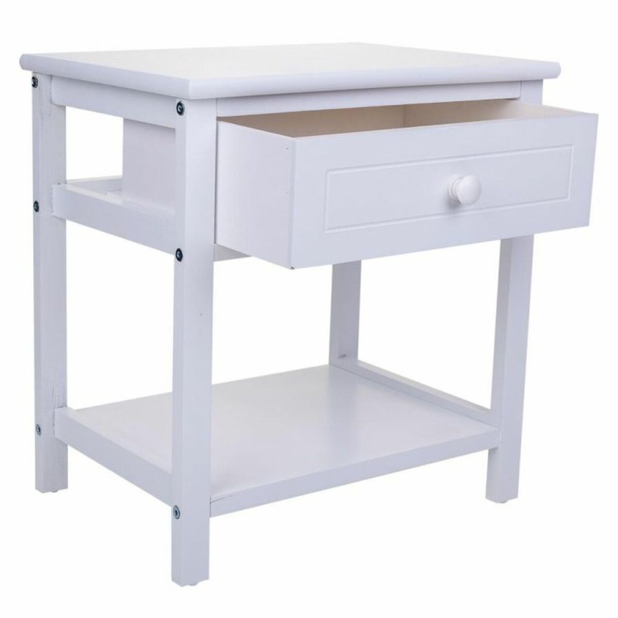 Natbord Alexandra House Living Hvid 29 x 42 x 40 cm #19