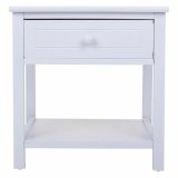 Natbord Alexandra House Living Hvid 29 x 42 x 40 cm #25