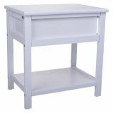 Natbord Alexandra House Living Hvid 29 x 42 x 40 cm #37