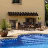 Bord med 2 lnestole Alexandra House Living Brun 4 Dele #3