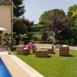 Have mbler Alexandra House Living Brun Natur 65 x 45 x 75 cm 4 Dele #3