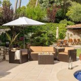 Have mbler Alexandra House Living Brun 65 x 45 x 75 cm 4 Dele #3