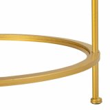 St med 3 borde Alexandra House Living Guld 53 x 60 x 53 cm #7