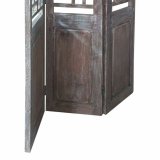 Sammenfoldelig skrm Alexandra House Living Brun Akacie Mangotr 3 x 176 x 114 cm Traditionel stil #4