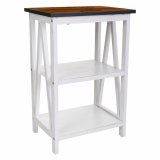 Hylder Alexandra House Living Hvid Paulonia tr Tr MDF 30 x 60 x 40 cm #1