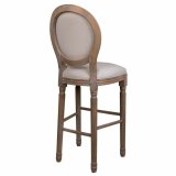 Taburet Alexandra House Living Fldefarvet Gummi Tr 46 x 116 x 52 cm #31