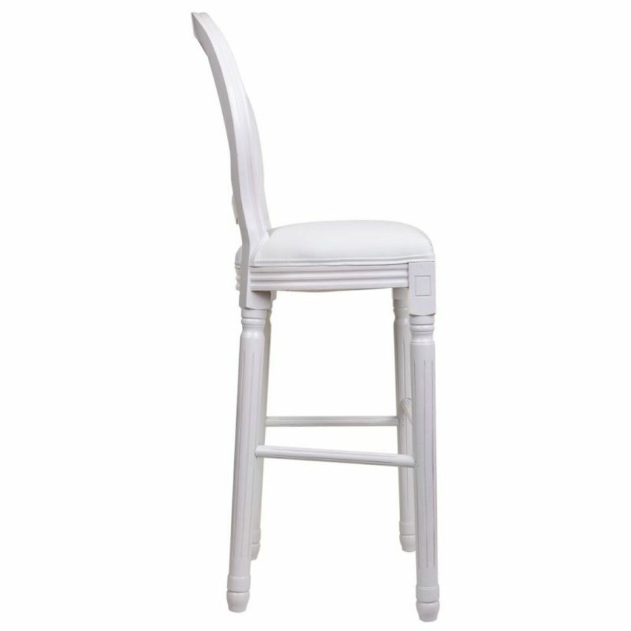 Taburet Alexandra House Living Hvid Polyuretan 46 x 116 x 52 cm #13