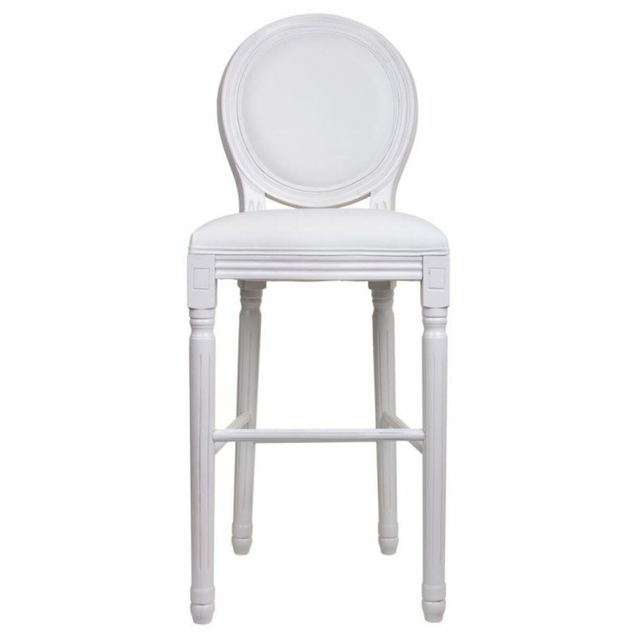 Taburet Alexandra House Living Hvid Polyuretan 46 x 116 x 52 cm #19