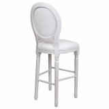 Taburet Alexandra House Living Hvid Polyuretan 46 x 116 x 52 cm #31