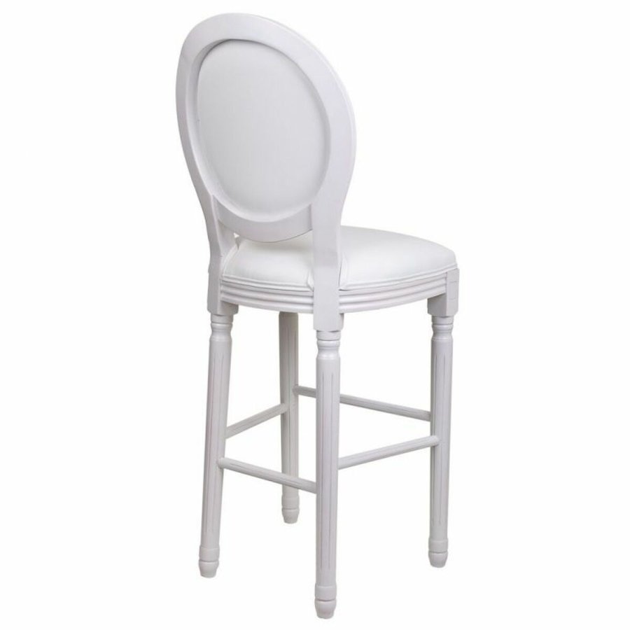 Taburet Alexandra House Living Hvid Polyuretan 46 x 116 x 52 cm #31