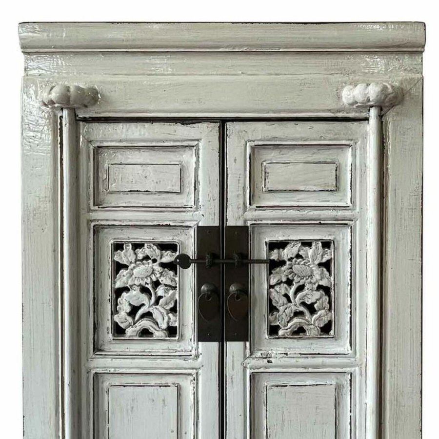 Flaskereol Alexandra House Living Hvid Tr Elmetr 45 x 170 x 55 cm #17