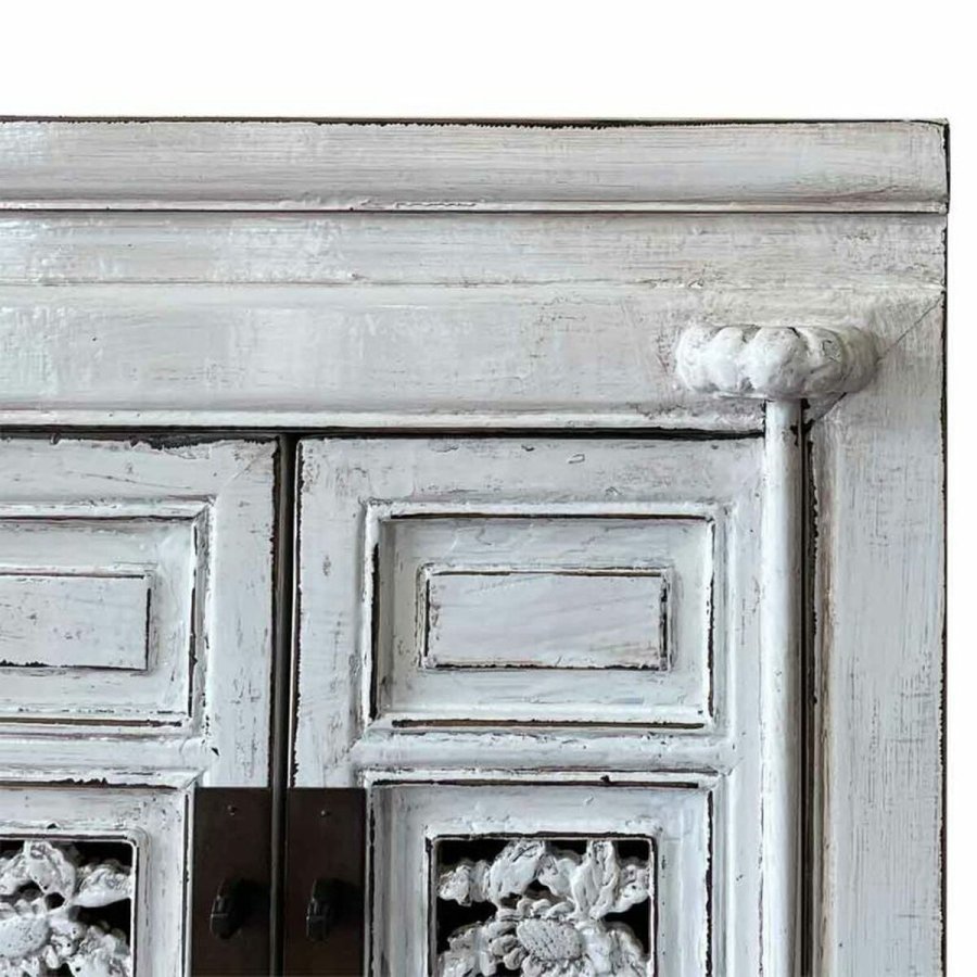Flaskereol Alexandra House Living Hvid Tr Elmetr 45 x 170 x 55 cm #25
