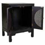 Natbord Alexandra House Living Sort 36 x 65 x 50 cm #19