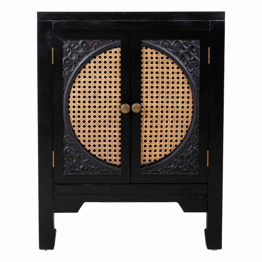 Natbord Alexandra House Living Sort 36 x 65 x 50 cm #25